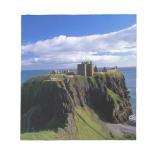 Bloc-note Écosse, Aberdeen. Château de Dunnotar.