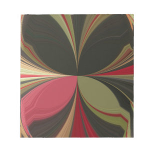Bloc-note Edgy Earth Kaleidoscope Art
