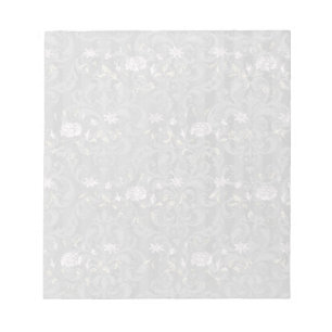 Bloc-note Élégant floral