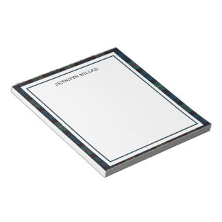 Bloc-note Elegant Minimalist Border Custom Notepad, Professi