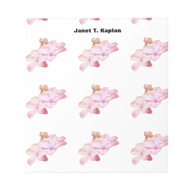 Bloc-note Élégant Simple Classique Professionnel (Devant)