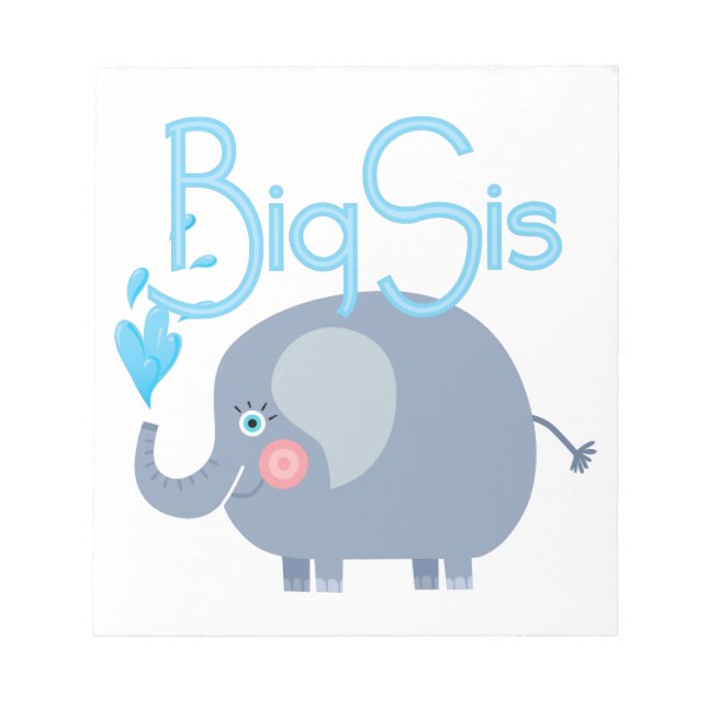 Bloc-note Elephant Big Sis (Devant)