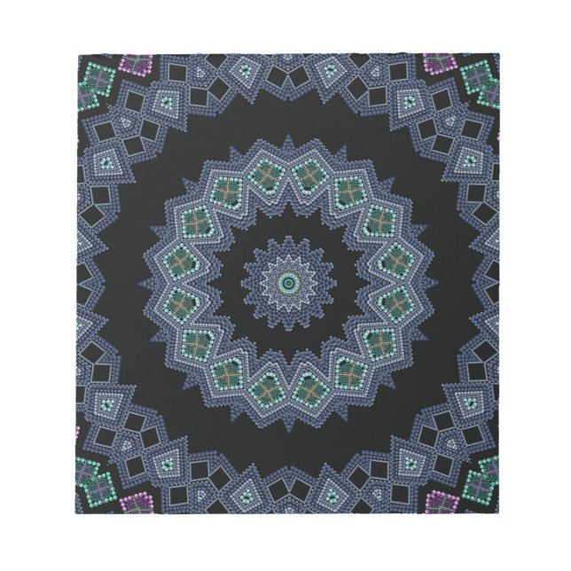 Bloc-note Embroidered beads (Devant)