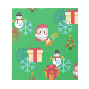 Bloc-note emoji de noël