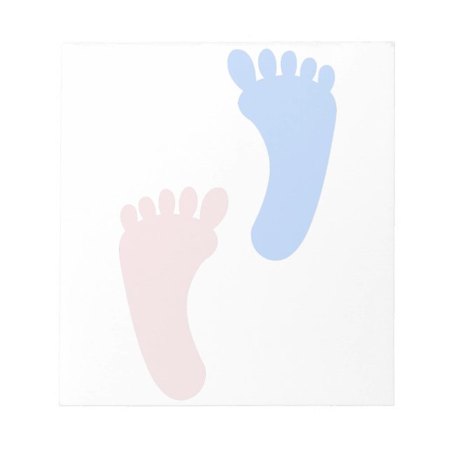 Bloc-note Empreintes de bébé (Devant)