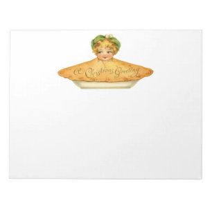 Bloc-note Enfant vintage et tarte