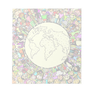 Bloc-note Enfants du monde
