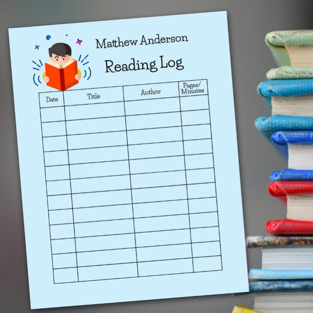 Bloc-note Enfants Lecture Journal Homeschool Lecture Livres (Créateur téléchargé)