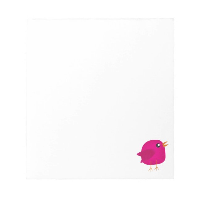 Bloc-note Enfants oiseau mignon   (Devant)