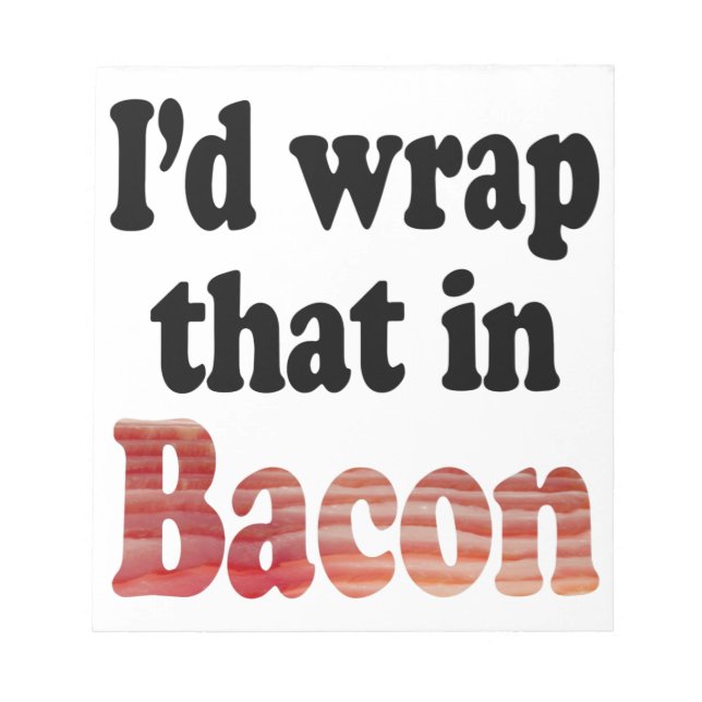 Bloc-note Enveloppe de Bacon (Devant)