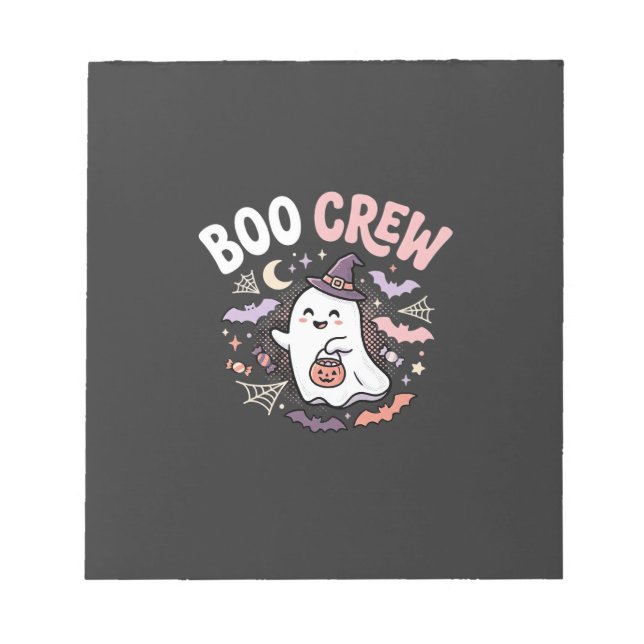 Bloc-note Équipage fantôme de Halloween (Devant)