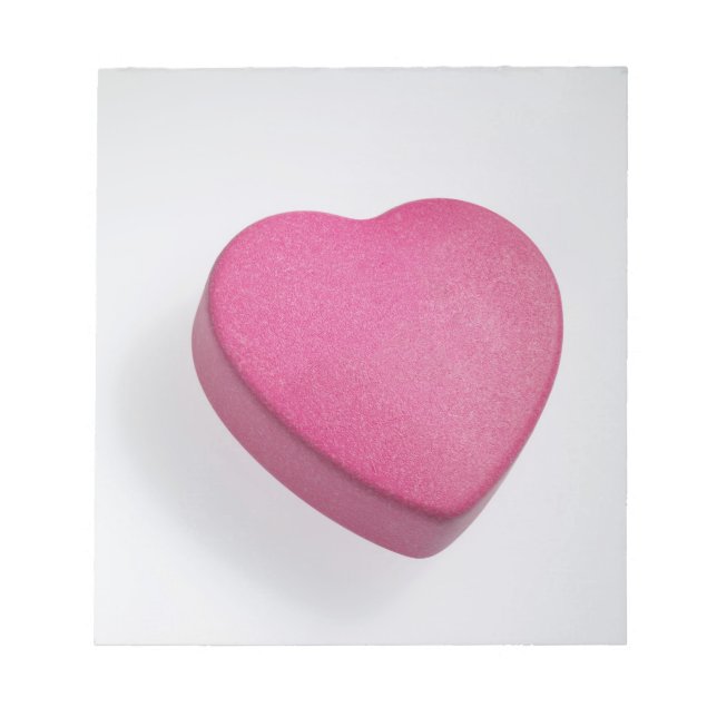 Bloc-note Essayez de nouveau coeur candy (Devant)