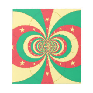 Bloc-note étoile à cinq branches République du Cameroun