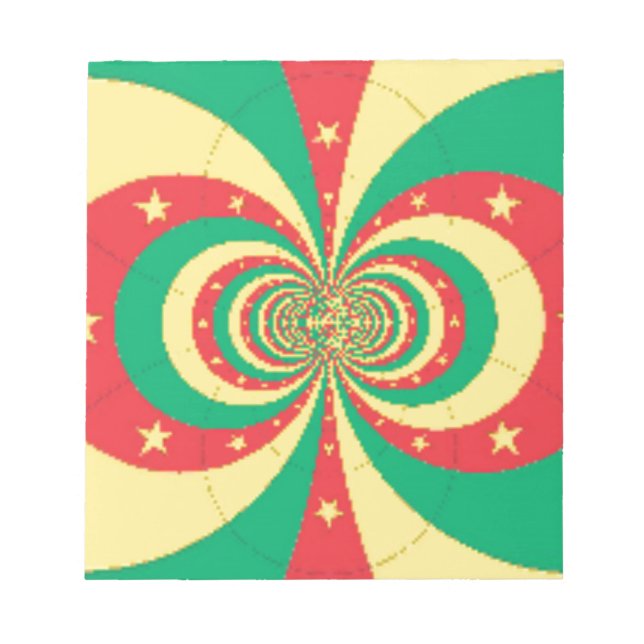 Bloc-note étoile à cinq branches République du Cameroun (Devant)