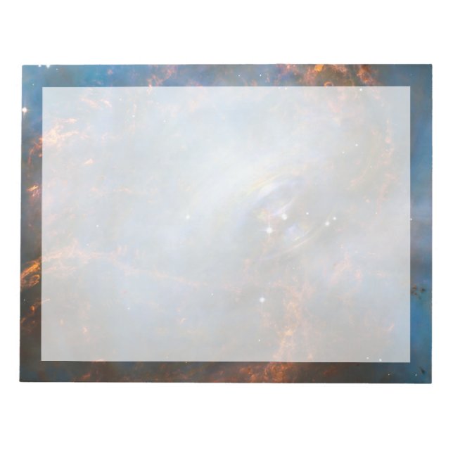 Bloc-note Étoile Centrale De Neutron Dans La Nebula Du Crabe (Devant)