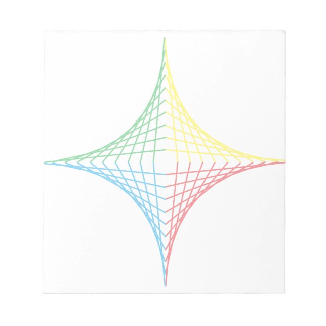 Bloc-note Étoile de chaîne (Devant)