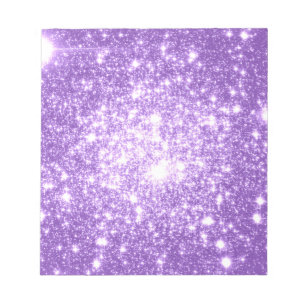 Bloc-note Étoiles Violettes de Lavande