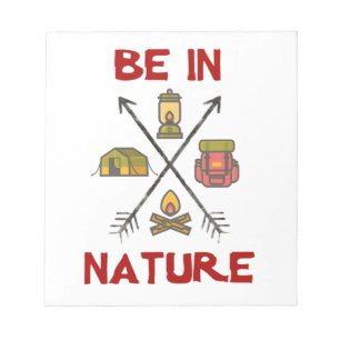 Bloc-note Être dans la nature