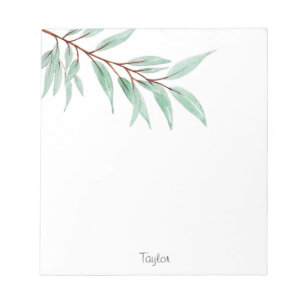 Bloc-note Eucalyptus Feuilles