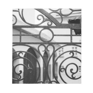 Bloc-note Europe, Autriche, Salzbourg. Détail d'une grille m