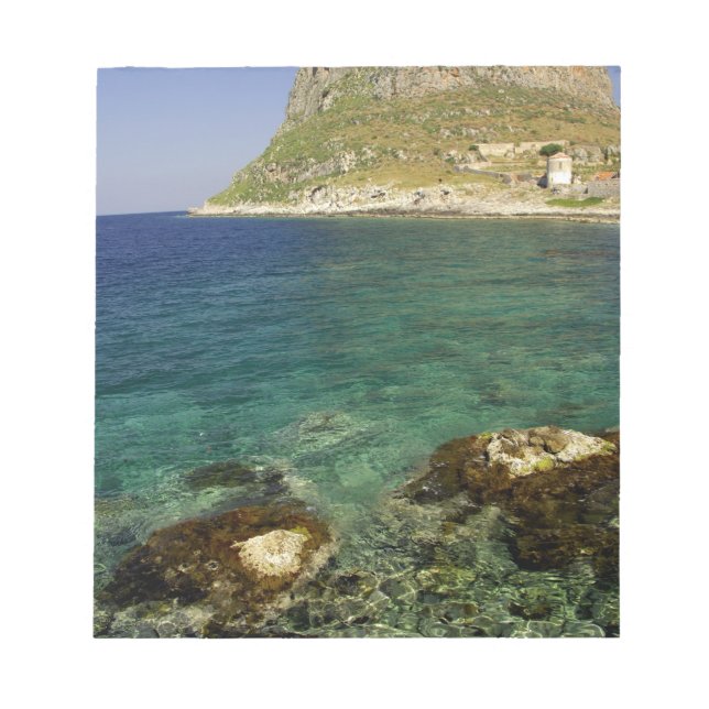 Bloc-note Europe, Grèce, Péloponnèse, Monemvasia.  (Devant)