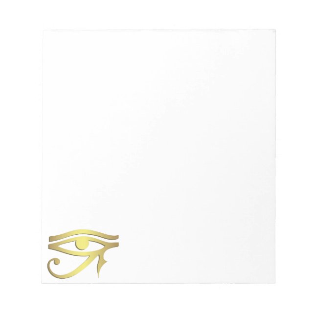 Bloc-note Eye of horus Egyptian (Devant)