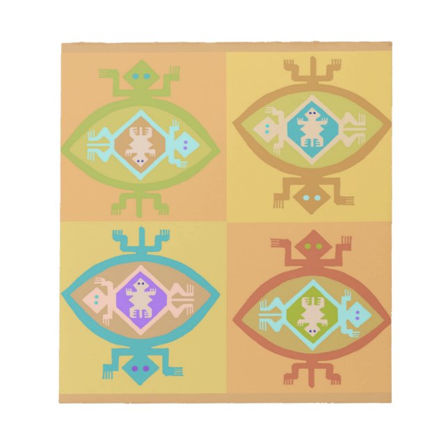 Bloc-note Famille Tortuga du sud-ouest (Devant)