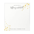 Faux Gold Splashes avec une typographie élégante