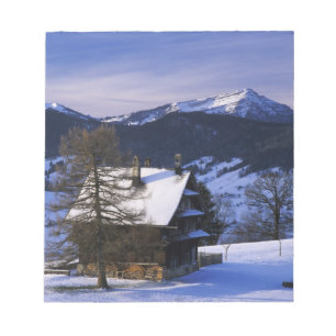 Bloc-note Ferme et mont Rigi et Pilatus,