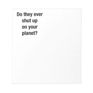 BLOC-NOTE FERME-TOI !