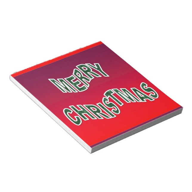 Bloc-note Festive Joyeux Noël (Incliné)