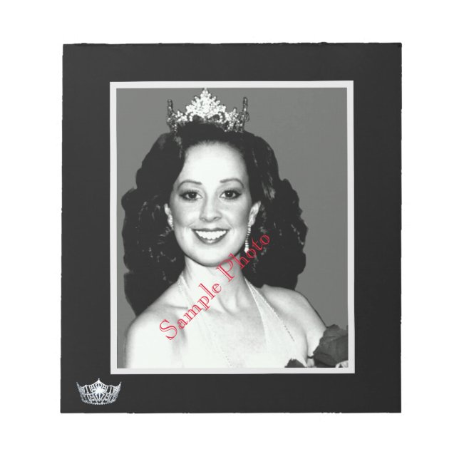 Bloc-note Feuilles d'autographe de style Pageant (Devant)