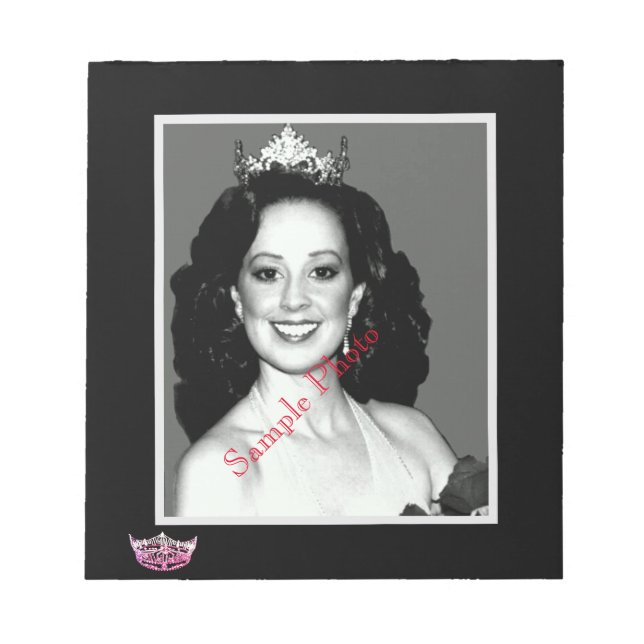 Bloc-note Feuilles d'autographe de style Pageant (Devant)
