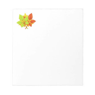 Bloc-note Feuilles d'automne