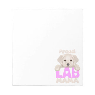 Bloc-note Fier maman du Labrador ! Pour les mamans du Labrad