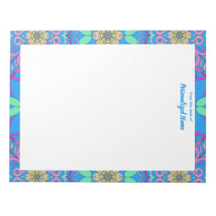 Bloc-note Fiesta encadrée non doublée