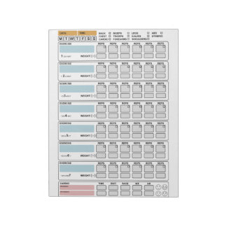 Bloc-note Fitness : Faites-le pour vous-même; Motivational P