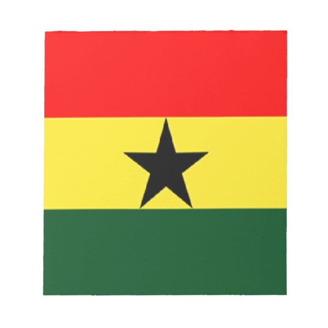 Bloc-note Flag du Ghana (Devant)