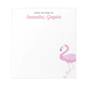 Bloc-note Flamant rose Rose Sympa Du Bureau De