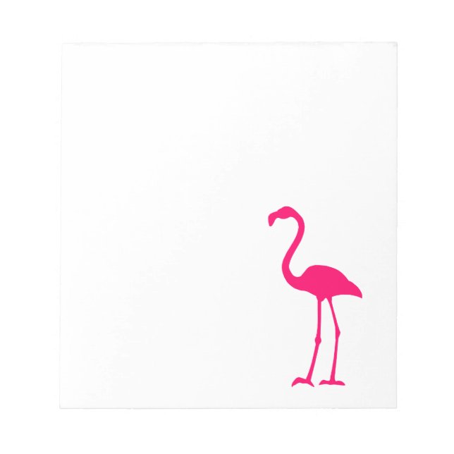 Bloc-note Flamant rose rose vif (Devant)