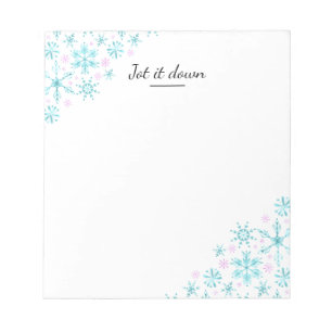 Bloc-note Flambeaux d'hiver