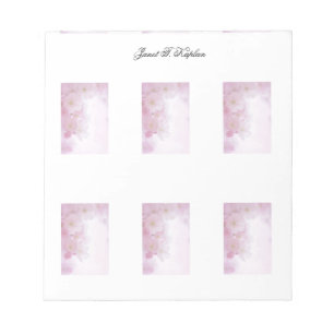 Bloc-note Fleur Classique Professionnelle Simple Élégante