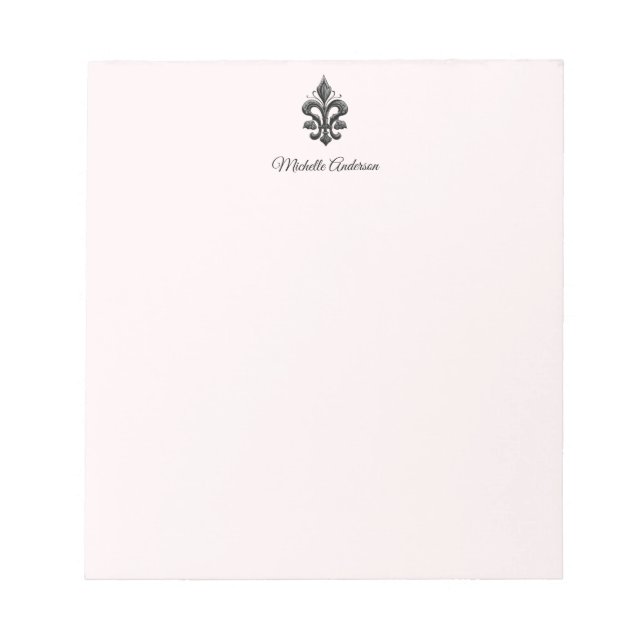 Bloc-note Fleur de Lis Paris (Devant)