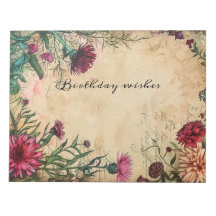 Fleur de naissance de l'aster rouge Septembre Cadr