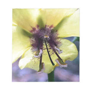 Bloc-note Fleur jaune 3
