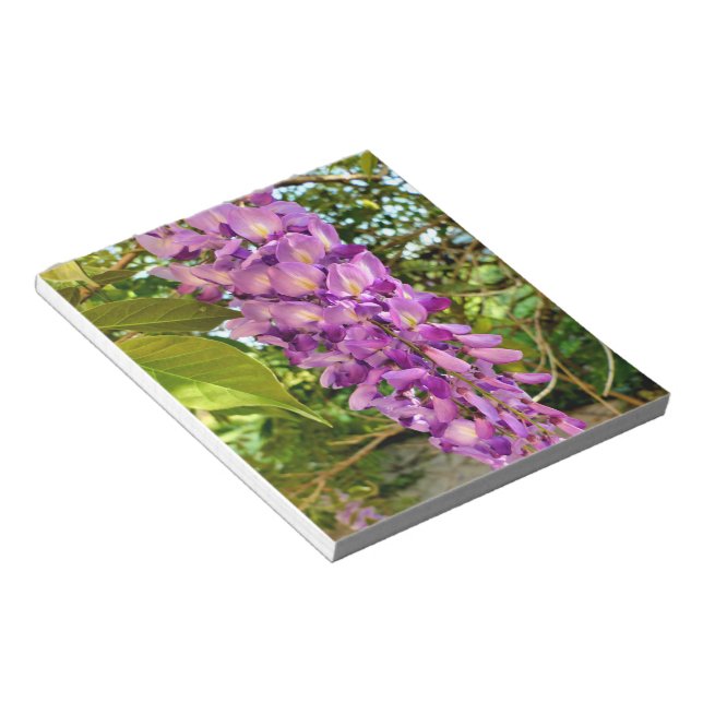 Bloc-note Fleur Wisteria (Incliné)
