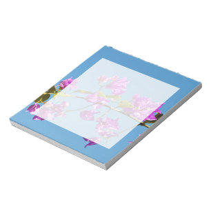 Bloc-note Fleurs de Bougainvilliers
