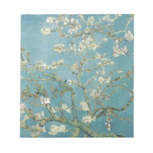 Bloc-note Fleurs Gogh Branches Fleurs d'amandier Nature