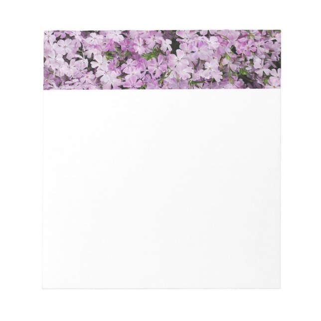 Bloc-note Fleurs roses (Devant)