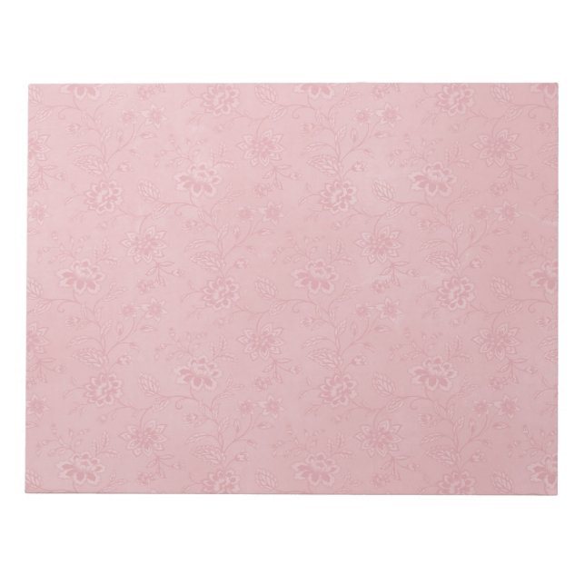 Bloc-note Fleurs Tout Simplement Jolies Rose (Devant)